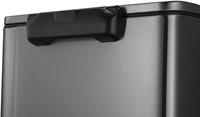 Afvalscheidingsunit EKO E-Cube recycling 28+18L black steel-3