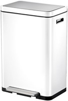 Afvalscheidingsunit EKO X-Cube recycling 20+20L wit/RVS