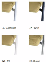 Ontvangststoel Alfa Lounge sledeframe, diverse kleuren en mogelijkheden-2