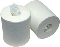 Poetsrol Cleaninq Midi 1-laags 21,5xØ19cmx275m 6 rollen