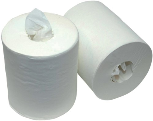Poetspapier Cleaninq M2 1-laags 6x275m wit