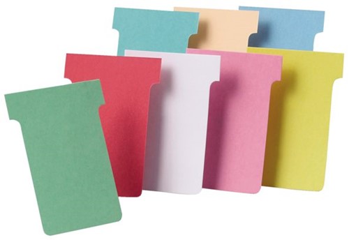 T-kaarten Nobo breedte 3 geel pk/100