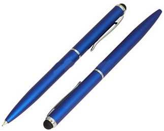 Detectamet- detecteerbare touchscreen balpen zwart ds/10