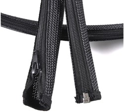 Kabel sleeve met rits 20mm/150cm zwart