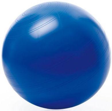 Zitbal Togu ABS 65 cm blauw
